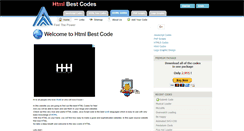 Desktop Screenshot of htmlbestcodes.com